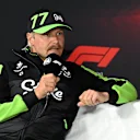 LAS VEGAS, NEVADA - NOVEMBER 20: Valtteri Bottas of Finland and Stake F1 Team Kick Sauber attends the Drivers Press Conference during previews ahead of the F1 Grand Prix of Las Vegas at Las Vegas Strip Circuit on November 20, 2024 in Las Vegas, Nevada. (Photo by Mark Sutton - Formula 1/Formula 1 via Getty Images)