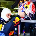 MEXICO CITY, MEXICO - OCTOBER 25: Max Verstappen of the Netherlands and Oracle Red Bull Racing prepares to drive in the garage during practice ahead of the F1 Grand Prix of Mexico at Autodromo Hermanos Rodriguez on October 25, 2024 in Mexico City, Mexico. (Photo by Mark Thompson/Getty Images)