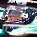 MEXICO CITY, MEXICO - OCTOBER 25: Felipe Drugovich of Brazil and Aston Martin F1 Team prepares to drive in the garage during practice ahead of the F1 Grand Prix of Mexico at Autodromo Hermanos Rodriguez on October 25, 2024 in Mexico City, Mexico. (Photo by Jared C. Tilton/Getty Images)