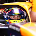 MEXICO CITY, MEXICO - OCTOBER 25: Oscar Piastri of Australia and McLaren prepares to drive in the garage during practice ahead of the F1 Grand Prix of Mexico at Autodromo Hermanos Rodriguez on October 25, 2024 in Mexico City, Mexico. (Photo by Bryn Lennon - Formula 1/Formula 1 via Getty Images)