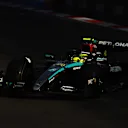 MEXICO CITY, MEXICO - OCTOBER 25: Lewis Hamilton of Great Britain driving the (44) Mercedes AMG Petronas F1 Team W15 on track during practice ahead of the F1 Grand Prix of Mexico at Autodromo Hermanos Rodriguez on October 25, 2024 in Mexico City, Mexico. (Photo by Bryn Lennon - Formula 1/Formula 1 via Getty Images)