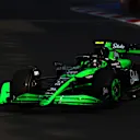 MEXICO CITY, MEXICO - OCTOBER 25: Zhou Guanyu of China driving the (24) Kick Sauber C44 Ferrari on track during practice ahead of the F1 Grand Prix of Mexico at Autodromo Hermanos Rodriguez on October 25, 2024 in Mexico City, Mexico. (Photo by Bryn Lennon - Formula 1/Formula 1 via Getty Images)