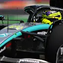 MEXICO CITY, MEXICO - OCTOBER 26: Lewis Hamilton of Great Britain driving the (44) Mercedes AMG Petronas F1 Team W15 on track during final practice ahead of the F1 Grand Prix of Mexico at Autodromo Hermanos Rodriguez on October 26, 2024 in Mexico City, Mexico. (Photo by Rudy Carezzevoli/Getty Images)