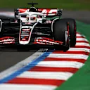 MEXICO CITY, MEXICO - OCTOBER 26: Kevin Magnussen of Denmark driving the (20) Haas F1 VF-24 Ferrari on track during final practice ahead of the F1 Grand Prix of Mexico at Autodromo Hermanos Rodriguez on October 26, 2024 in Mexico City, Mexico. (Photo by Bryn Lennon - Formula 1/Formula 1 via Getty Images)