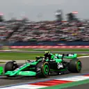 MEXICO CITY, MEXICO - OCTOBER 26: Zhou Guanyu of China driving the (24) Kick Sauber C44 Ferrari on track during final practice ahead of the F1 Grand Prix of Mexico at Autodromo Hermanos Rodriguez on October 26, 2024 in Mexico City, Mexico. (Photo by Bryn Lennon - Formula 1/Formula 1 via Getty Images)
