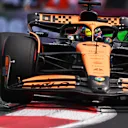 MEXICO CITY, MEXICO - OCTOBER 26: Oscar Piastri of Australia driving the (81) McLaren MCL38 Mercedes on track during final practice ahead of the F1 Grand Prix of Mexico at Autodromo Hermanos Rodriguez on October 26, 2024 in Mexico City, Mexico. (Photo by Rudy Carezzevoli/Getty Images)
