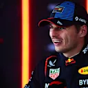 MEXICO CITY, MEXICO - OCTOBER 26: Second placed qualifier Max Verstappen of the Netherlands and Oracle Red Bull Racing talks to the media in the Paddock after qualifying ahead of the F1 Grand Prix of Mexico at Autodromo Hermanos Rodriguez on October 26, 2024 in Mexico City, Mexico. (Photo by Peter Fox - Formula 1/Formula 1 via Getty Images)
