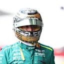 MEXICO CITY, MEXICO - OCTOBER 26: 13th placed qualifier Fernando Alonso of Spain and Aston Martin F1 Team walks in the Pitlane during qualifying ahead of the F1 Grand Prix of Mexico at Autodromo Hermanos Rodriguez on October 26, 2024 in Mexico City, Mexico. (Photo by Bryn Lennon - Formula 1/Formula 1 via Getty Images)