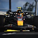 MIAMI, FLORIDA - MAY 05: Sergio Perez of Mexico driving the (11) Oracle Red Bull Racing RB20 on track during the F1 Grand Prix of Miami at Miami International Autodrome on May 05, 2024 in Miami, Florida. (Photo by Clive Mason/Getty Images)