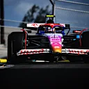 MIAMI, FLORIDA - MAY 05: Yuki Tsunoda of Japan driving the (22) Visa Cash App RB VCARB 01 on track during the F1 Grand Prix of Miami at Miami International Autodrome on May 05, 2024 in Miami, Florida. (Photo by Clive Mason/Getty Images)