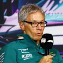 MIAMI, FLORIDA - MAY 03: Mike Krack, Team Principal of the Aston Martin F1 Team attends the Team Principals Press Conference after practice ahead of the F1 Grand Prix of Miami at Miami International Autodrome on May 03, 2024 in Miami, Florida. (Photo by Clive Rose/Getty Images)