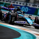 MIAMI, FLORIDA - MAY 03: Pierre Gasly of France driving the (10) Alpine F1 A524 Renault on track during practice ahead of the F1 Grand Prix of Miami at Miami International Autodrome on May 03, 2024 in Miami, Florida. (Photo by Chris Graythen/Getty Images)