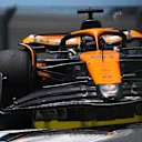 MIAMI, FLORIDA - MAY 03: Oscar Piastri of Australia driving the (81) McLaren MCL38 Mercedes on track during practice ahead of the F1 Grand Prix of Miami at Miami International Autodrome on May 03, 2024 in Miami, Florida. (Photo by Rudy Carezzevoli/Getty Images)