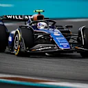 MIAMI, FLORIDA - MAY 03: Logan Sargeant of United States driving the (2) Williams FW46 Mercedes on track during Sprint Qualifying ahead of the F1 Grand Prix of Miami at Miami International Autodrome on May 03, 2024 in Miami, Florida. (Photo by Chris Graythen/Getty Images)