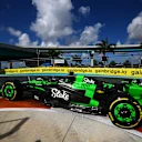 MIAMI, FLORIDA - MAY 03: Valtteri Bottas of Finland driving the (77) Kick Sauber C44 Ferrari on track during Sprint Qualifying ahead of the F1 Grand Prix of Miami at Miami International Autodrome on May 03, 2024 in Miami, Florida. (Photo by Clive Mason/Getty Images)