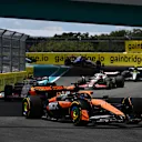 MIAMI, FLORIDA - MAY 04: Oscar Piastri of Australia driving the (81) McLaren MCL38 Mercedes on track during the Sprint ahead of the F1 Grand Prix of Miami at Miami International Autodrome on May 04, 2024 in Miami, Florida. (Photo by Clive Mason/Getty Images)