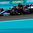 MIAMI, FLORIDA - MAY 04: Esteban Ocon of France driving the (31) Alpine F1 A524 Renault on track during qualifying ahead of the F1 Grand Prix of Miami at Miami International Autodrome on May 04, 2024 in Miami, Florida. (Photo by Chris Graythen/Getty Images)