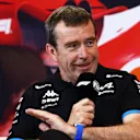 MONTE-CARLO, MONACO - MAY 24: Bruno Famin, Team Principal of Alpine F1 attends the Team Principals Press Conference during practice ahead of the F1 Grand Prix of Monaco at Circuit de Monaco on May 24, 2024 in Monte-Carlo, Monaco. (Photo by Clive Rose/Getty Images)