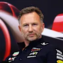 MONTE-CARLO, MONACO - MAY 24: Oracle Red Bull Racing Team Principal Christian Horner attends the Team Principals Press Conference during practice ahead of the F1 Grand Prix of Monaco at Circuit de Monaco on May 24, 2024 in Monte-Carlo, Monaco. (Photo by Clive Rose/Getty Images)
