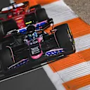 ZANDVOORT, NETHERLANDS - AUGUST 25: Pierre Gasly of France driving the (10) Alpine F1 A524 Renault leads Charles Leclerc of Monaco driving the (16) Ferrari SF-24 during the F1 Grand Prix of Netherlands at Circuit Zandvoort on August 25, 2024 in Zandvoort, Netherlands. (Photo by Rudy Carezzevoli/Getty Images)