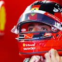 ZANDVOORT, NETHERLANDS - AUGUST 23: Carlos Sainz of Spain and Ferrari prepares to drive prior to practice ahead of the F1 Grand Prix of Netherlands at Circuit Zandvoort on August 23, 2024 in Zandvoort, Netherlands. (Photo by Clive Rose/Getty Images)