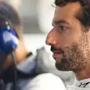 ZANDVOORT, NETHERLANDS - AUGUST 23: Daniel Ricciardo of Australia and Visa Cash App RB looks on in the garage during practice ahead of the F1 Grand Prix of Netherlands at Circuit Zandvoort on August 23, 2024 in Zandvoort, Netherlands. (Photo by Rudy Carezzevoli/Getty Images)