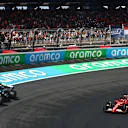 ZANDVOORT, NETHERLANDS - AUGUST 23: Fernando Alonso of Aston Martin and Spain and Carlos Sainz of Ferrari and Spain during practice ahead of the F1 Grand Prix of Netherlands at Circuit Zandvoort on August 23, 2024 in Zandvoort, Netherlands. (Photo by Peter Fox - Formula 1/Formula 1 via Getty Images)