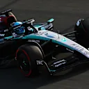 ZANDVOORT, NETHERLANDS - AUGUST 23: George Russell of Great Britain driving the (63) Mercedes AMG Petronas F1 Team W15 on track during practice ahead of the F1 Grand Prix of Netherlands at Circuit Zandvoort on August 23, 2024 in Zandvoort, Netherlands. (Photo by Peter Fox - Formula 1/Formula 1 via Getty Images)