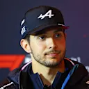 ZANDVOORT, NETHERLANDS - AUGUST 22: Esteban Ocon of France and Alpine F1 attends the Drivers Press Conference during previews ahead of the F1 Grand Prix of Netherlands at Circuit Zandvoort on August 22, 2024 in Zandvoort, Netherlands. (Photo by Clive Rose/Getty Images)