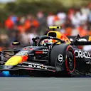ZANDVOORT, NETHERLANDS - AUGUST 24: Sergio Perez of Mexico driving the (11) Oracle Red Bull Racing RB20 on track during qualifying ahead of the F1 Grand Prix of Netherlands at Circuit Zandvoort on August 24, 2024 in Zandvoort, Netherlands. (Photo by Peter Fox - Formula 1/Formula 1 via Getty Images)