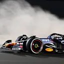 LUSAIL CITY, QATAR - DECEMBER 01: Sergio Perez of Mexico driving the (11) Oracle Red Bull Racing RB20 spins on track during the F1 Grand Prix of Qatar at Lusail International Circuit on December 01, 2024 in Lusail City, Qatar. (Photo by James Sutton - Formula 1/Formula 1 via Getty Images)