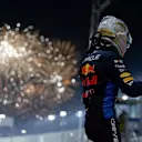 LUSAIL CITY, QATAR - DECEMBER 01: Race winner Max Verstappen of the Netherlands and Oracle Red Bull Racing celebrates in parc ferme during the F1 Grand Prix of Qatar at Lusail International Circuit on December 01, 2024 in Lusail City, Qatar. (Photo by Joe Portlock/Getty Images)