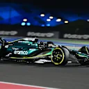LUSAIL CITY, QATAR - NOVEMBER 29: Lance Stroll of Canada driving the (18) Aston Martin AMR24 Mercedes on track during Sprint Qualifying ahead of the F1 Grand Prix of Qatar at Lusail International Circuit on November 29, 2024 in Lusail City, Qatar. (Photo by Clive Mason/Getty Images)