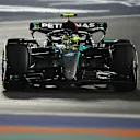 LUSAIL CITY, QATAR - NOVEMBER 30: Lewis Hamilton of Great Britain driving the (44) Mercedes AMG Petronas F1 Team W15 on track during the Sprint ahead of the F1 Grand Prix of Qatar at Lusail International Circuit on November 30, 2024 in Lusail City, Qatar. (Photo by Clive Mason/Getty Images)