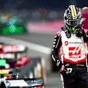 LUSAIL CITY, QATAR - NOVEMBER 30: Nico Hulkenberg of Germany and Haas in parc ferme during the Sprint ahead of the F1 Grand Prix of Qatar at Lusail International Circuit on November 30, 2024 in Lusail City, Qatar. (Photo by Peter Fox/Getty Images)