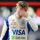 LUSAIL CITY, QATAR - NOVEMBER 30: 17th placed qualifier Liam Lawson of New Zealand and Visa Cash App RB walks in the Pitlane during qualifying ahead of the F1 Grand Prix of Qatar at Lusail International Circuit on November 30, 2024 in Lusail City, Qatar. (Photo by Bryn Lennon - Formula 1/Formula 1 via Getty Images)