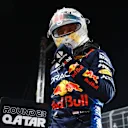 LUSAIL CITY, QATAR - NOVEMBER 30: Pole position qualifier Max Verstappen of the Netherlands and Oracle Red Bull Racing celebrates in parc ferme during qualifying ahead of the F1 Grand Prix of Qatar at Lusail International Circuit on November 30, 2024 in Lusail City, Qatar. (Photo by Bryn Lennon - Formula 1/Formula 1 via Getty Images)