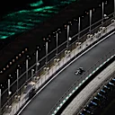 JEDDAH, SAUDI ARABIA - MARCH 07: Lance Stroll of Canada driving the (18) Aston Martin AMR24 Mercedes on track during practice ahead of the F1 Grand Prix of Saudi Arabia at Jeddah Corniche Circuit on March 07, 2024 in Jeddah, Saudi Arabia. (Photo by Rudy Carezzevoli/Getty Images)