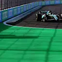 JEDDAH, SAUDI ARABIA - MARCH 08: Lance Stroll of Canada driving the (18) Aston Martin AMR24 Mercedes on track during final practice ahead of the F1 Grand Prix of Saudi Arabia at Jeddah Corniche Circuit on March 08, 2024 in Jeddah, Saudi Arabia. (Photo by Mark Thompson/Getty Images)