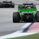 BARCELONA, SPAIN - JUNE 23: Zhou Guanyu of China driving the (24) Kick Sauber C44 Ferrari on track during the F1 Grand Prix of Spain at Circuit de Barcelona-Catalunya on June 23, 2024 in Barcelona, Spain. (Photo by Mark Sutton - Formula 1/Formula 1 via Getty Images)