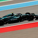 BARCELONA, SPAIN - JUNE 21: Fernando Alonso of Spain driving the (14) Aston Martin AMR24 Mercedes on track during practice ahead of the F1 Grand Prix of Spain at Circuit de Barcelona-Catalunya on June 21, 2024 in Barcelona, Spain. (Photo by Chris Graythen/Getty Images)