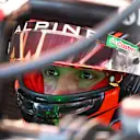 BARCELONA, SPAIN - JUNE 21: Esteban Ocon of France and Alpine F1 prepares to drive in the garage during practice ahead of the F1 Grand Prix of Spain at Circuit de Barcelona-Catalunya on June 21, 2024 in Barcelona, Spain. (Photo by Mark Sutton - Formula 1/Formula 1 via Getty Images)