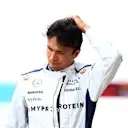 BARCELONA, SPAIN - JUNE 22: 19th placed Alexander Albon of Thailand and Williams walks in the Pitlane during qualifying ahead of the F1 Grand Prix of Spain at Circuit de Barcelona-Catalunya on June 22, 2024 in Barcelona, Spain. (Photo by Clive Rose - Formula 1/Formula 1 via Getty Images)