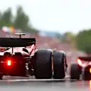 BARCELONA, SPAIN - JUNE 22: Carlos Sainz of Spain driving (55) the Ferrari SF-24 leaves the pitlane during qualifying ahead of the F1 Grand Prix of Spain at Circuit de Barcelona-Catalunya on June 22, 2024 in Barcelona, Spain. (Photo by Clive Rose - Formula 1/Formula 1 via Getty Images)