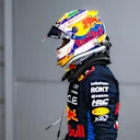BARCELONA, SPAIN - JUNE 22: 8th placed qualifier Sergio Perez of Mexico and Oracle Red Bull Racing walks in parc ferme during qualifying ahead of the F1 Grand Prix of Spain at Circuit de Barcelona-Catalunya on June 22, 2024 in Barcelona, Spain. (Photo by Rudy Carezzevoli/Getty Images)