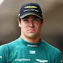 BARCELONA, SPAIN - JUNE 22: 18th placed qualifier Lance Stroll of Canada and Aston Martin F1 Team walks in the Pitlane during qualifying ahead of the F1 Grand Prix of Spain at Circuit de Barcelona-Catalunya on June 22, 2024 in Barcelona, Spain. (Photo by Clive Rose - Formula 1/Formula 1 via Getty Images)