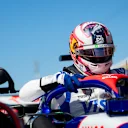 AUSTIN, TEXAS - OCTOBER 20: Liam Lawson of New Zealand and Visa Cash App RB prepares to drive on the grid during the F1 Grand Prix of United States at Circuit of The Americas on October 20, 2024 in Austin, Texas. (Photo by Rudy Carezzevoli/Getty Images)