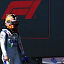 AUSTIN, TEXAS - OCTOBER 20: 14th placed Yuki Tsunoda of Japan and Visa Cash App RB looks on in parc ferme during the F1 Grand Prix of United States at Circuit of The Americas on October 20, 2024 in Austin, Texas. (Photo by Mark Thompson/Getty Images)