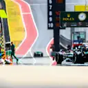 AUSTIN, TEXAS - OCTOBER 18: Lance Stroll of Aston Martin and Canada   during practice ahead of the F1 Grand Prix of United States at Circuit of The Americas on October 18, 2024 in Austin, Texas. (Photo by Peter Fox - Formula 1/Formula 1 via Getty Images)