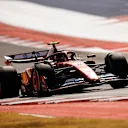 AUSTIN, TEXAS - OCTOBER 18: Carlos Sainz of Spain driving (55) the Ferrari SF-24 on track during practice ahead of the F1 Grand Prix of United States at Circuit of The Americas on October 18, 2024 in Austin, Texas. (Photo by Chris Graythen/Getty Images)